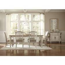 Coventry is a fresh, clean collection that is versatile in any space. Riverside Coventry Two Tone Rectangular Dining Table In Driftwood White 32550 By Dining Rooms Outlet