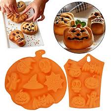 Intvn Citrouilles D Halloween En Silicone Moule A Gateau Moule A Chocolat Fondant Bonbons Moule Moule A Gatea En 2020 Moule Chocolat Citrouille Halloween Gateau Bonbon