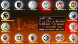 Champions league, europa league, europa conference league: Sorteo Europa League Eliminatoria De Octavos De Final De Europa League Inter Getafe Y Sevilla Roma Marca Com