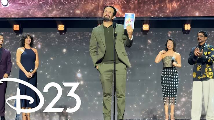 Lin-Manuel Miranda Shouts Out 'Human Animators' in Viral D23 Thank You Song