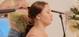 ASMR Neck And Shoulders Massage By Barber Lady Sandra To Liza - EPORNER