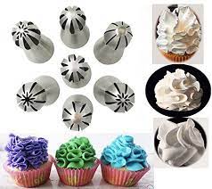 New Ball Russian Stainless Steel Tips Tulip Sphere Whip Cream Buttercream Icing Piping Nozzles Diy Baki Whipped Cream Buttercream Fondant Cupcakes Piping Icing