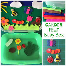 Garden activities for toddlers may include watering plants as it is one of the simpler tasks. Fantastic Felt Busy Box Ideas Teach Me Mommy