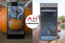 phone comparisons google pixel 2 vs sony xperia xz1