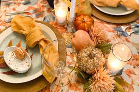 There are so many pretty thanksgiving table settings on today's tour! Tips For The Perfecting The Thanksgiving Table Setting Providence Media