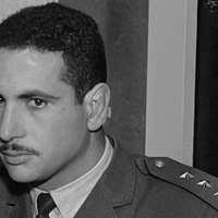 U.S. Army Sfc. Johnny Briones meets with Rep. Brian