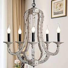 Maybe you would like to learn more about one of these? Tzoe Rustic Wrought Iron Chandelier 5 Light Candle Chandeliers Vintage Style 22 5 Inch Wide Farmhouse Pendant Lighting For Dining Rooms Bedroom Foyer Kitchen Amazon Com