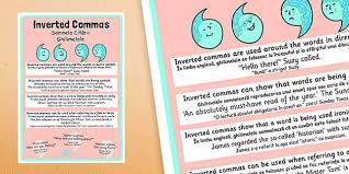 Aveau ghilimele unisex (echivalentul ascii ) şi pentru începutul citatului se. Inverted Commas Punctuation Poster Romanian Translation