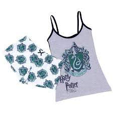 Ladies Pyjama Set Nightwear Slytherin Harry 18 Liked On Polyvore Featuring Intimates Sleepwear And Pajamas Pajama Set Women Pajama Set Cute Sleepwear