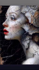 From my collection, this is: "Profits (down below)". Link in bio. This  series of twelve paintings reimagines the prophets and Sybils from  Michelangelo's Sistine Chapel, exploring the line between divine insight and