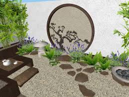 Utiliza los números, letras, formas y criaturas para toneladas de juegos de juego y aprendizaje. Diseno De Un Hermoso Jardin Pequeno De Estilo Oriental Japones En Patio Renders 3d Zen Ambient
