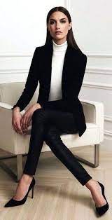 50 Job Interview Outfits That Makes A Best Impression Jobinterviewoutfit Inte Impression Chic Work Outfit Classic Work Outfits Professional Work Outfit