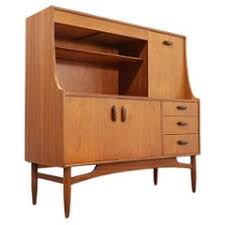 Mid Century Modern Vintage Teak Hutch Credenza Sideboard by GPlan at  1stDibs
