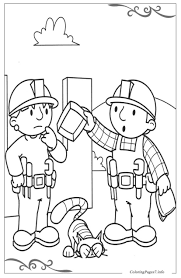 Bob The Builder Printable Coloring Pages For Kids Coloring Pages Coloring Pages For Kids Bob The Builder