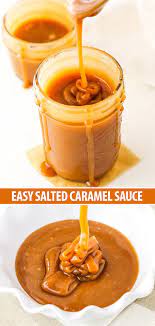 Easy Salted Caramel Sauce Homemade Caramel Topping Recipe Homemade Caramel Desserts Salted Caramel Sauce