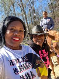 Huge thanks to everyone that participated in the horsemanship class &  trusting SWH with assisting you all with getting in the saddle!! You all  were amazing!! Special thanks to them 704 Cowboys…Jerderian,
