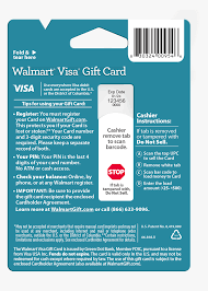 You can get cash from your visa gift card by using it to pay your bills, resell it, buy a money order with it and finding ways to pay yourself with it. Walmart Visa Gift Card Code Hd Png Download Kindpng