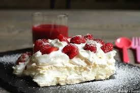 Pavlova Aux Fraises Et Framboises Recette Pavlova Aux Fraises Pavlova Recette Pavlova