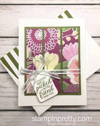You've got a gift for making people smile, for going that extra mile. Friendship Card With A Sneak Peek Of Sweet Soiree Stampin Pretty