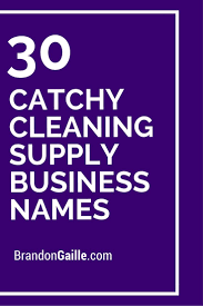 31 Catchy Cleaning Supply Business Names Business Names Catchy Business Name Ideas Cleaning