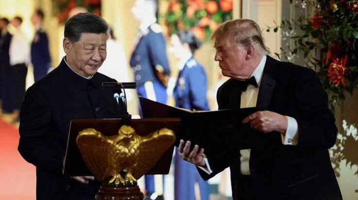 Trump-Xi summit live: US president hosts state dinner with tech leaders - Nikkei Asia