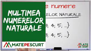 Un număr prim este deci nefactorizabil. Multimea Numerelor Naturale Youtube