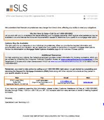 Ocwen will actually agree to reduce the principal balance to current market value and restructure the payments, based on the reduced amount. Specialized Loan Servicing Application Forms And Package Help