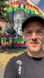 The One Love DJ Derek Digital Artwork is now Live!, Created by Marc Marot  and with music from Laid Blak you really want to come down and experience  it!, It is super easy you download the Artivive App ...