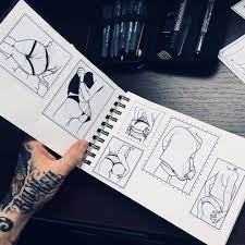 In step 1, you can start by sketching a simple rectangle. Billy Heil Check Some Other Style Of My Drawing Passion