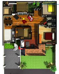 Keleluasaan ruang memungkinkan anda memiliki 3 kamar dengan ukuran cukup besar, 3 kamar mandi, 1 dapur cantik, dan bahkan teras samping rumah. 62 Desain Rumah Kecil Minimalis 3 Lantai Shreenad Home