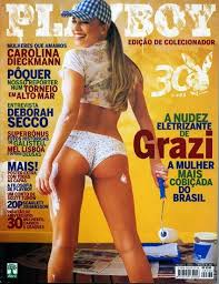 Naked Grazi Massafera in Playboy Magazine Brasil < ANCENSORED