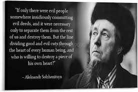 Aleksandr Solzhenitsyn Writer Poster Inspirational Jamaica