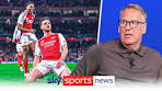 Paul Merson reacts to Arsenal's incredible 3-0 victory over ... - YouTube
