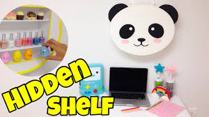See more ideas about craft room, space crafts, sewing rooms. Hidden Shelf Kawaii Crafts Easy Diy Room Decor Ideas Youtube