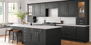 Grey shaker door kitchen, u shape layout. Shaker Kitchens Kitchen Units Online