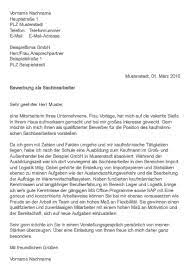 Dein professionelles anschreiben als pdf. Muster Bewerbung Als Sachbearbeiter Sachbearbeiterin