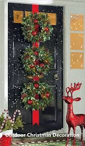 Outdoor Christmas Decoration 2020 Christmas Door Decorations Outdoor Christmas Tree Christmas Decor Diy