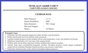 Soal ulangan bahasa inggris kelas 7 chapter 2 kunci jawaban. Soal Pat Kelas 7 Ips Dan Kunci Jawaban Tahun 2021 Info Pendidikan Terbaru