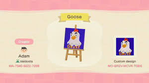 Unique goose animal crossing posters designed and sold by artists. Goose House Sign Art Animalcrossing