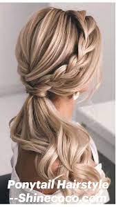 Ponytail Hairstyle Shinecoco Com Pinterest