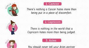 Your cancer zodiac sign guide: The One Thing You Should Never Say To Your Partner Based On Their Zodiac Sign