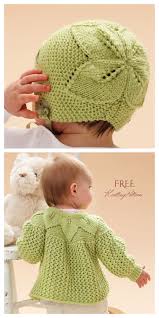 Knitting patterns womens, long cardigan knitting pattern free, cardigans jackets, knitting cardigans, knitting patterns for cardigan beginners knitting a scardigan is one of the pinnacles of the hobby, and it's one that stops some new knitters in their tracks. Knit Baby Leaf Cardigan Hat Set Free Knitting Patterns Knitting Pattern