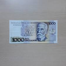 Subito a casa e in tutta sicurezza con ebay! B0065083573a Brazil 1000 Cruzados Banknote Overstamped With 1 Cruzados Novo Vintage Collectibles Currency On Carousell