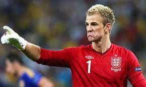 The former england and manchester city goalkeeper, 34, has played 10 times. Euro 2012 Joe Hart Throws Hat In Ring For England Penalty Duty Euro 2012 The Guardian