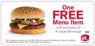 What is the best valid coupon that you can use? Who Doesn T Love Free Food Menu Items Jack In The Box Free Printable Coupons