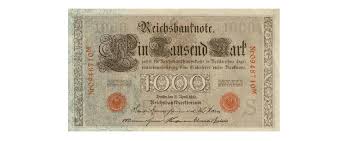 Bild 1000 € banknote : Leftover Currency What Is The Value Of A 1000 Mark Reichsbanknote