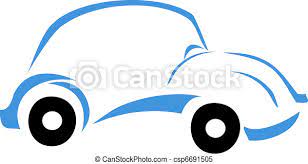 Création de logo voiture en vectoriel en illustration vectorielle de style néon isolé. Voiture Bleue Logo Voiture Bleue Graphisme Illustration Canstock