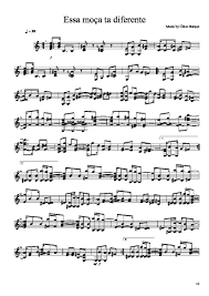 Essa moça tá diferente chords by chico buarque. Essa Mo A Ta Diferente By Chico Buarque Pdf Cglib Org
