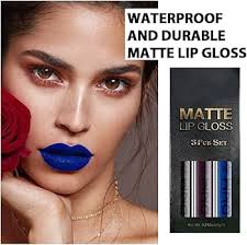 3Pcs Dark Black Blue Purple Matte Liquid Lipstick Sets, Long Lasting Matte  Lipstick Lip Stain Lip Gloss Set 24 Hour Waterproof Matt Lipsticks Set  (Set07) : Amazon.co.uk: Beauty