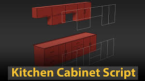Kitchen Cabinet Script Panubis3d In 2020 Kitchen Cabinets Script Cabinet